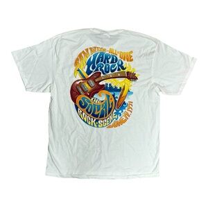 VTG Hard Rock Cafe San Diego Graphic T Shirt Men’s L White Rare Print NWT SoCal